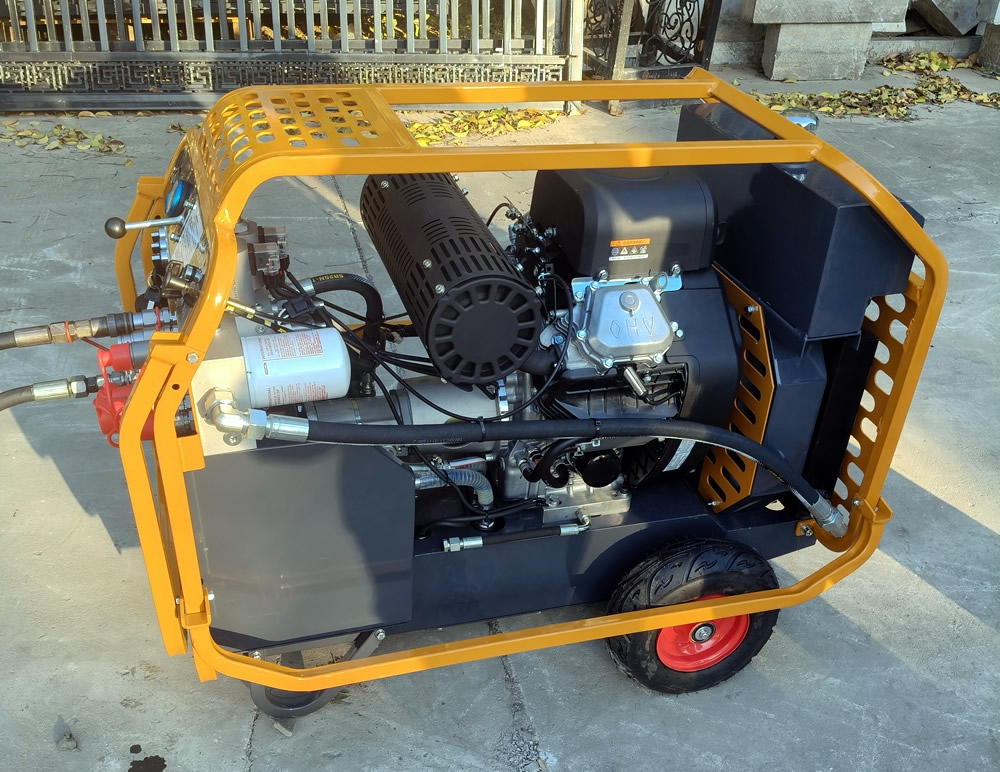 奔馬35HP便攜式小型液壓動力站STP35-80